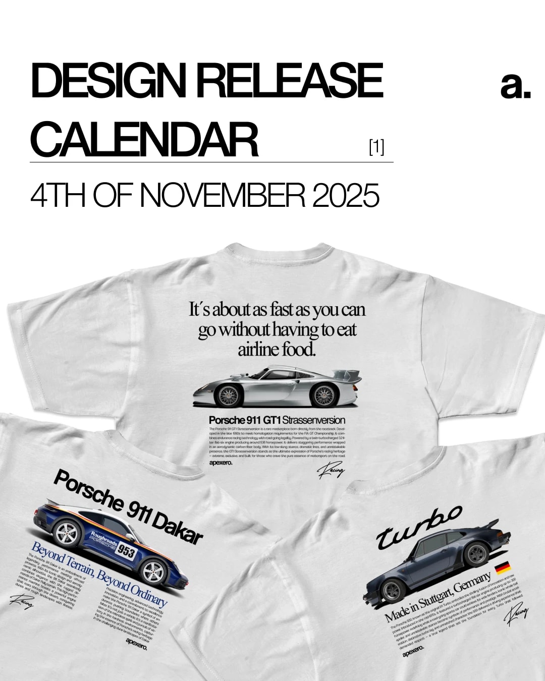 Design release, first drop