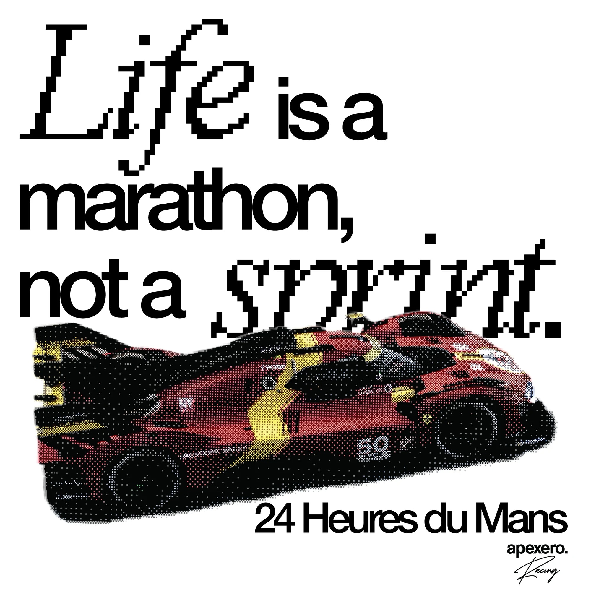 Life is a marathon
