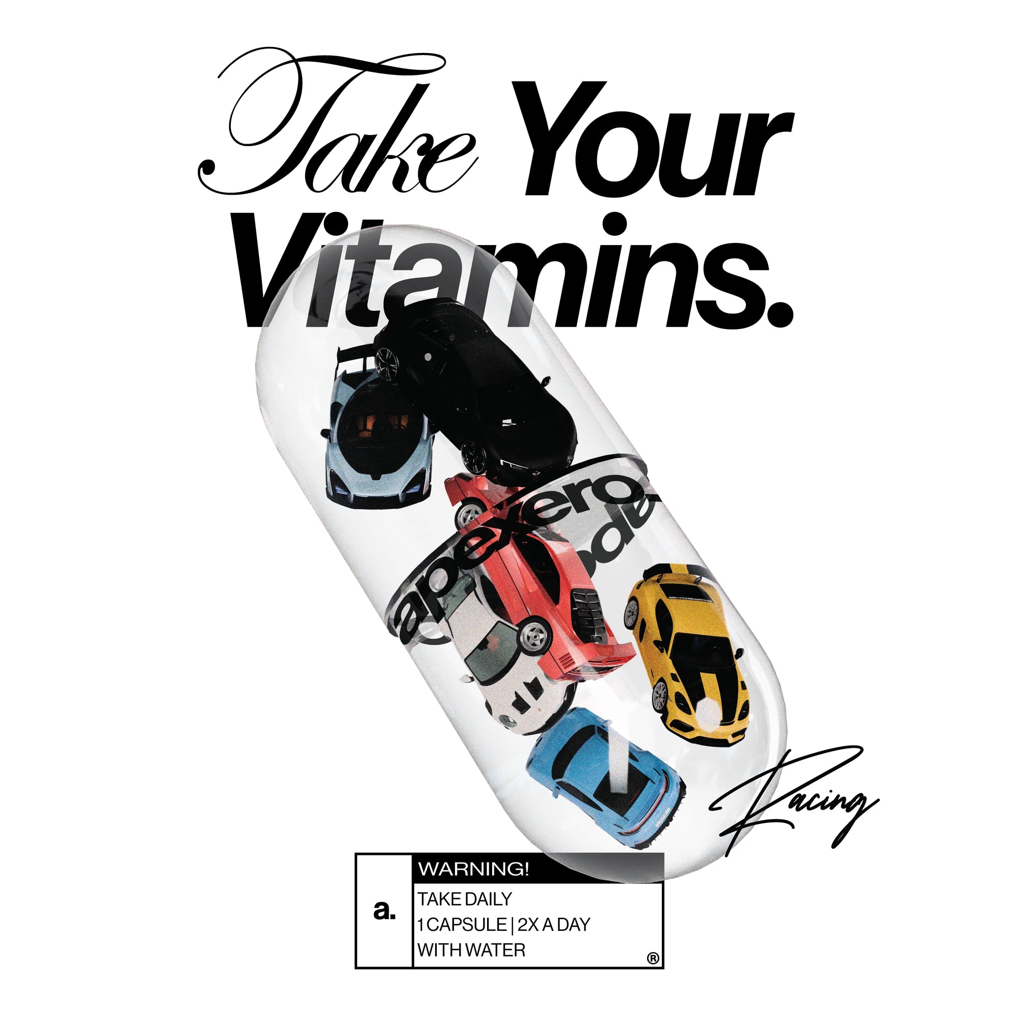 Kid's vitamins print