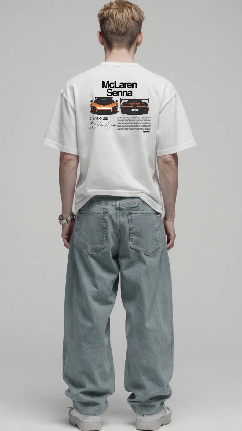 Senna tee, styled shot