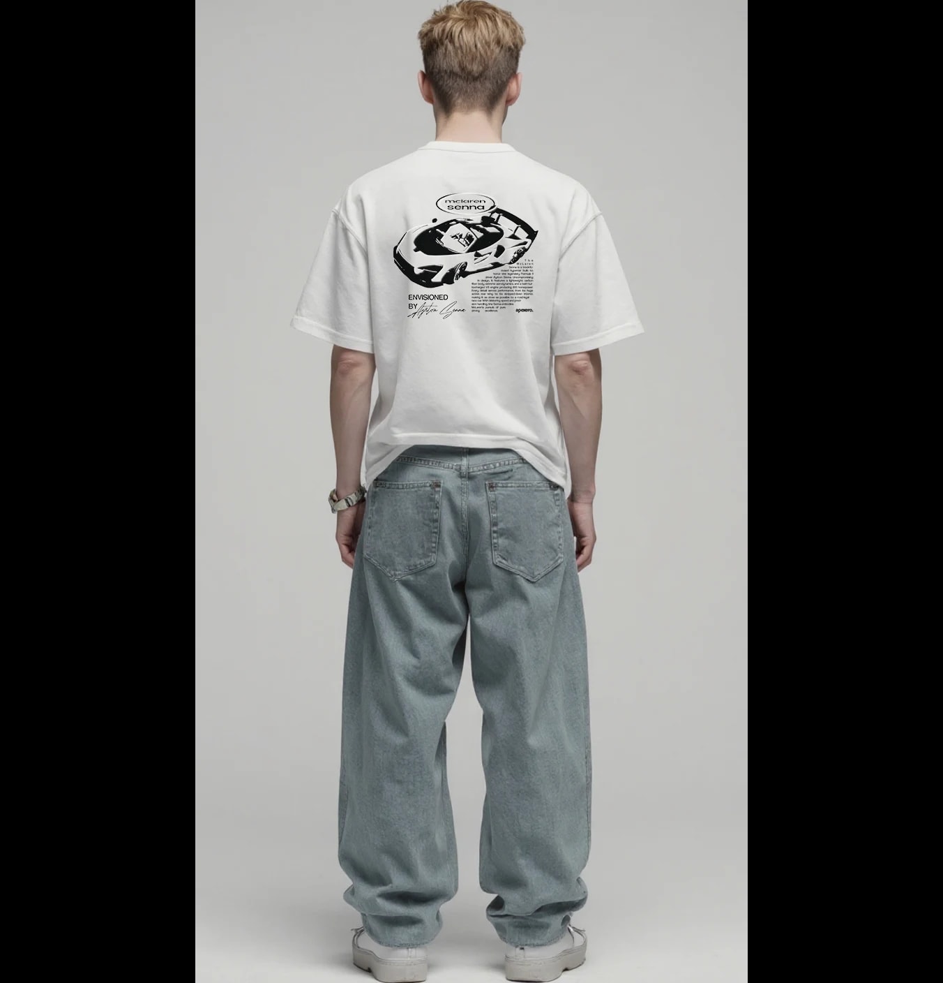 Senna tee, styled shot