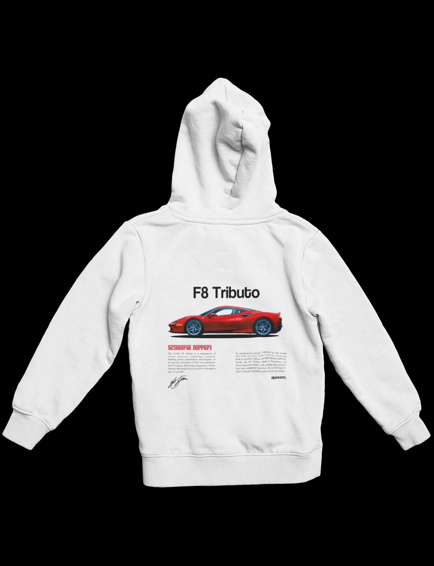 Ferrari F8 Tributo hoodie