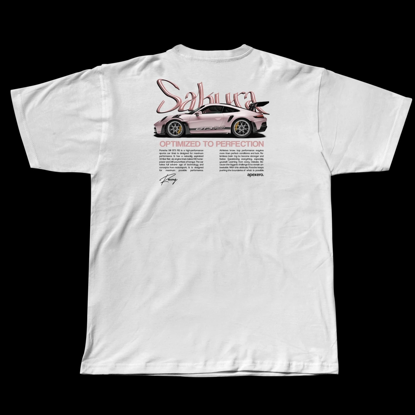GT3 RS Sakura tee