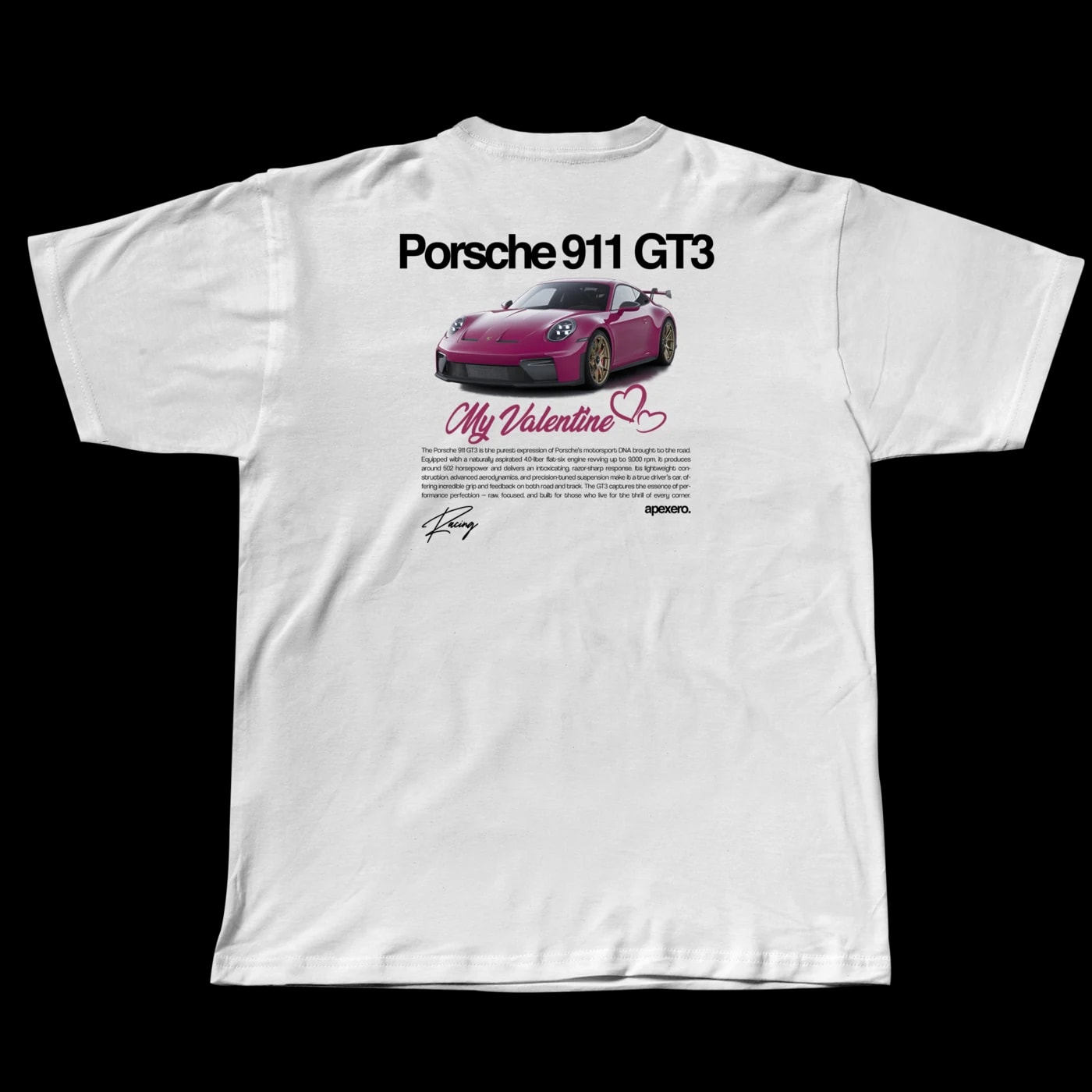 911 GT3 Valentine tee
