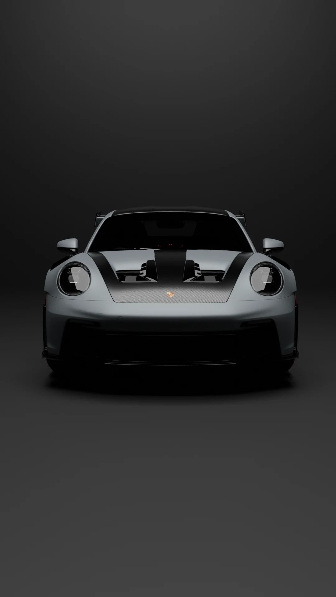 911 in the dark studio, front
