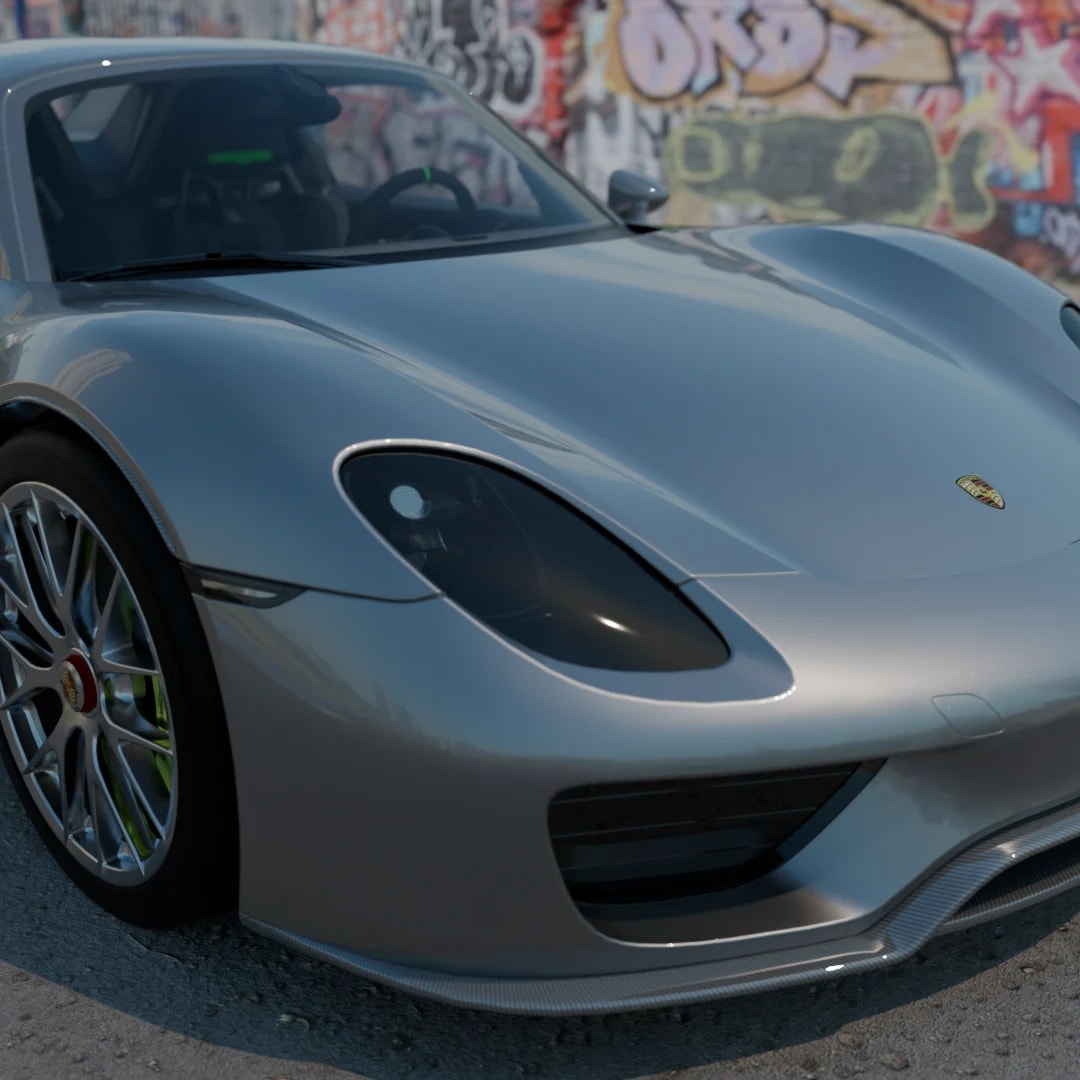 918 Spyder, front