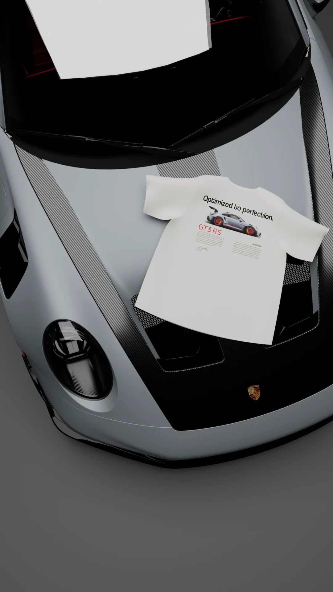 Tee on the car