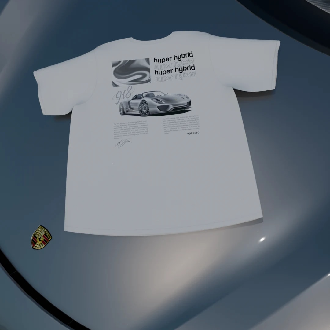 918 tee in the render