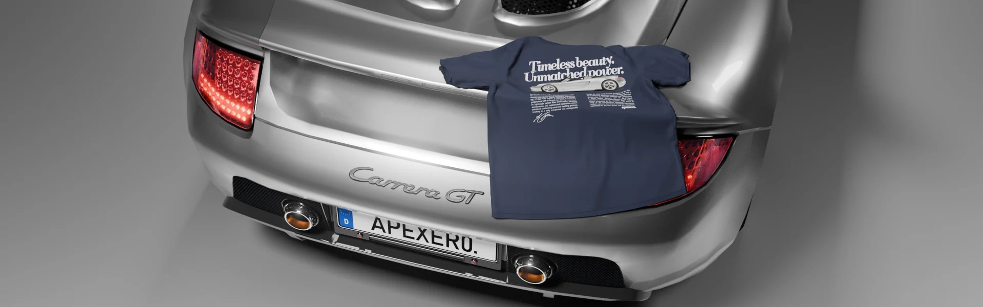 Carrera GT tee, back view