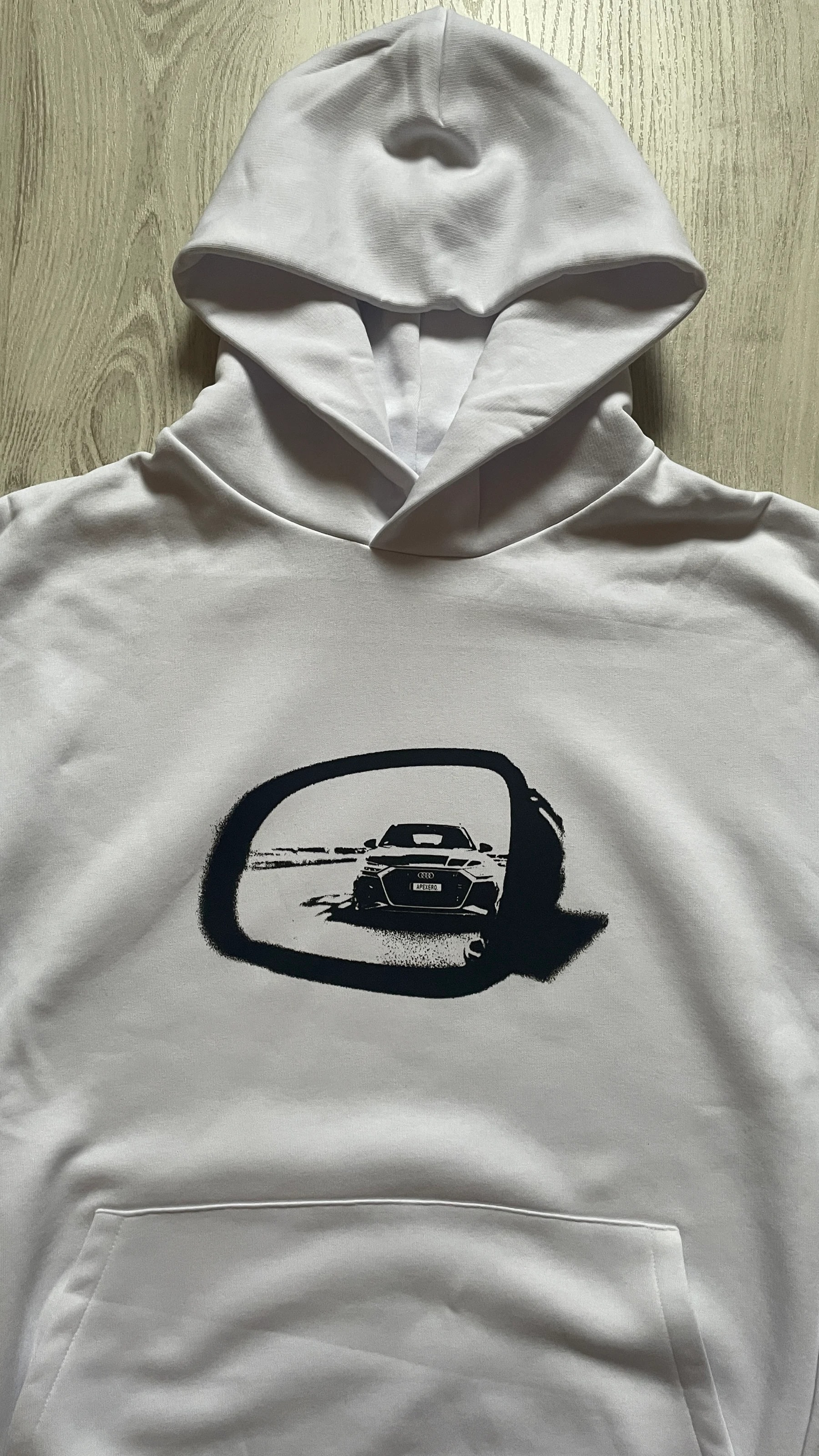 Hoodie on a hanger