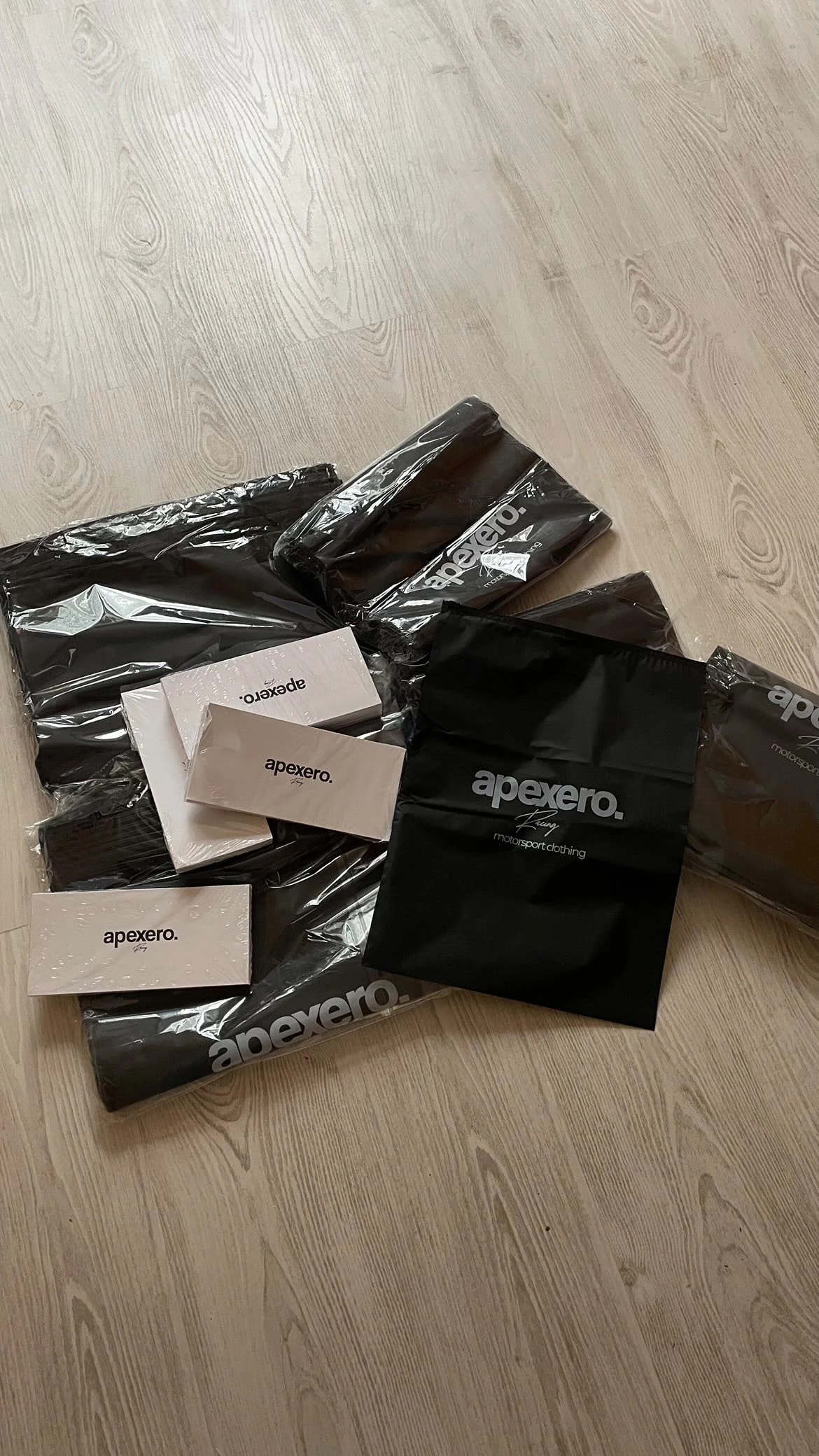 Packaging flatlay
